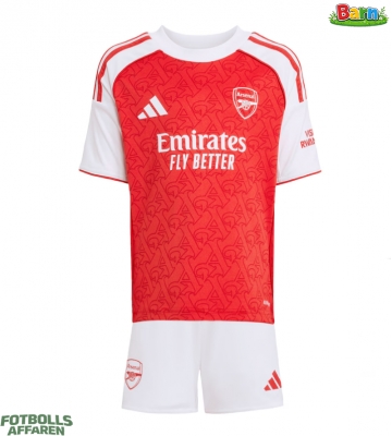 Arsenal Hemmaställ Barn 2025-26 Kortärmad (+ Korta byxor)